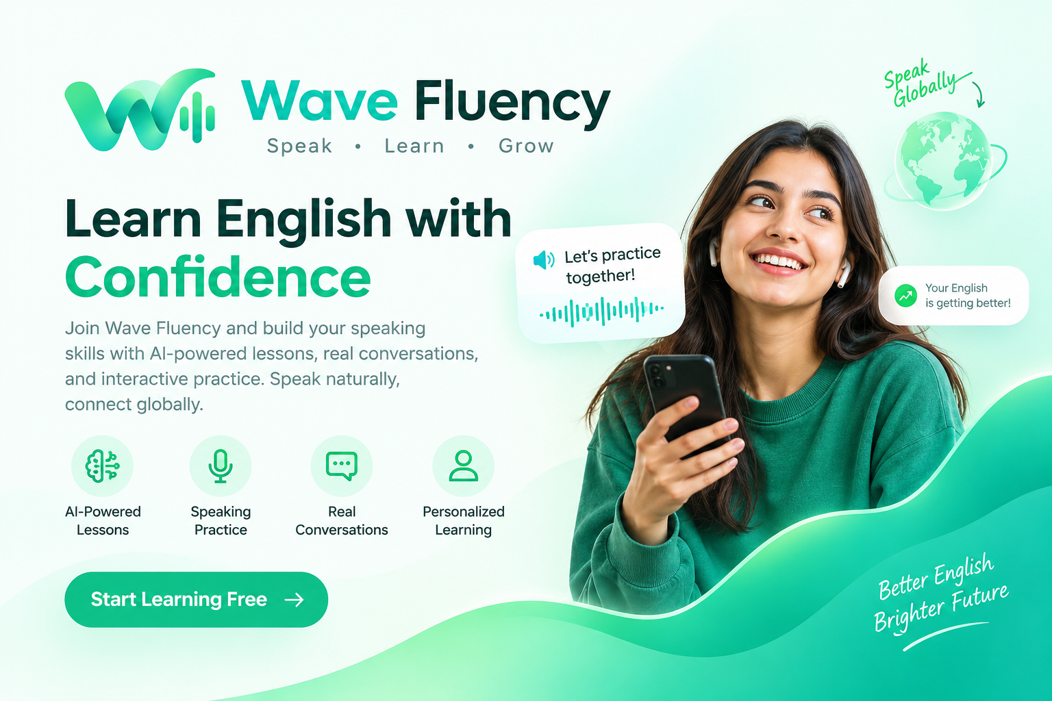 Wave Fluency Speak with Confidence